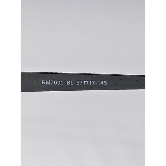 Robert Mitchel Men's Eyeglasses Frames RM 7000 BL 57-17-145 FRAMES ONLY!!! - Picture 12 of 12